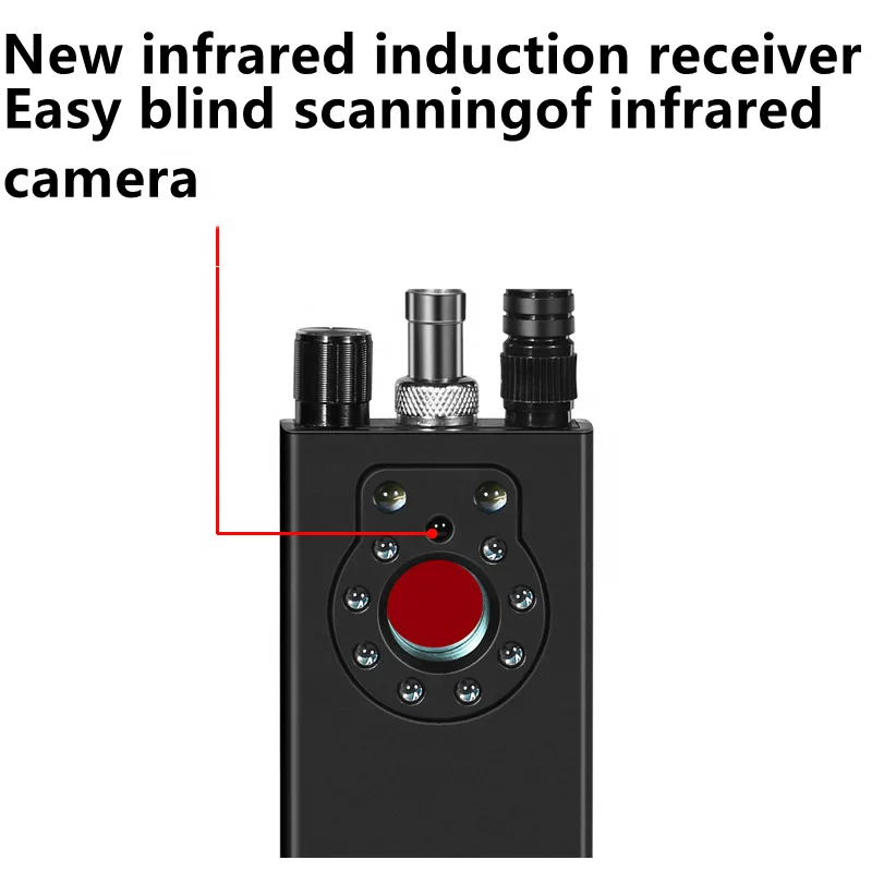 K19 Hidden Camera Detector Anti Spy Bug Scanner Hotel Security Gsm Gps Rf Signal Detector