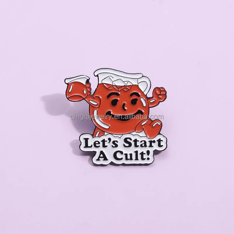 Lets Start A Cult Enamel Pin Summon Demons Brooch Lapel Backpack Badges ...