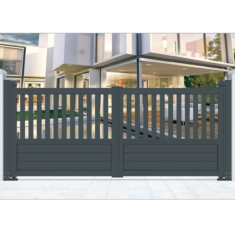 Hot Selling Cheap  New Design Slat Gate  Iron Gate Courtyard Gate for House
