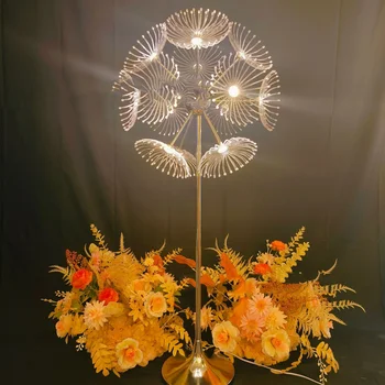 Explosions can be lifted 15 large dandelion floor lamp wedding stage decoration party atmosphere props.