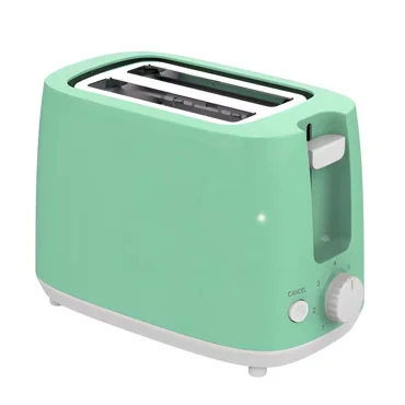 New Arrival Electric Smart 2 Slice Bread Bun Sandwich Long Slot Toaster With Mechanical Knob