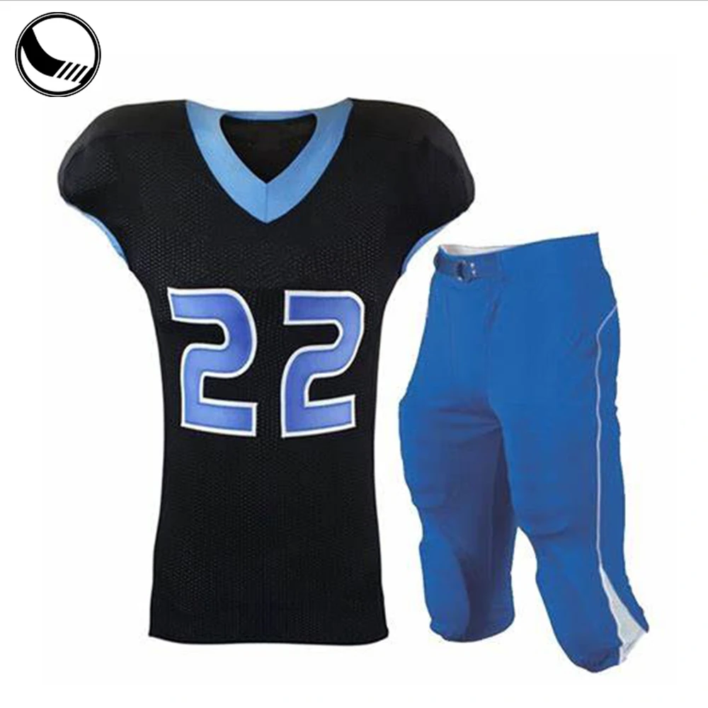 Prispôsobené letné detské džerzey na americký futbal s krátkymi rukávmi pre tímy