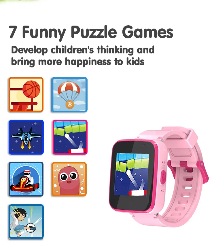 2023 Quality Assurance CTW20X 1.44 Inch IPS Screen Touch Camera Electronic Watch for Kids