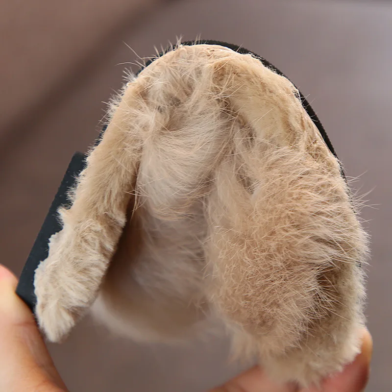 
 Меховые тапочки, Детские сланцы, новейший дизайн, модная обувь для девочек  