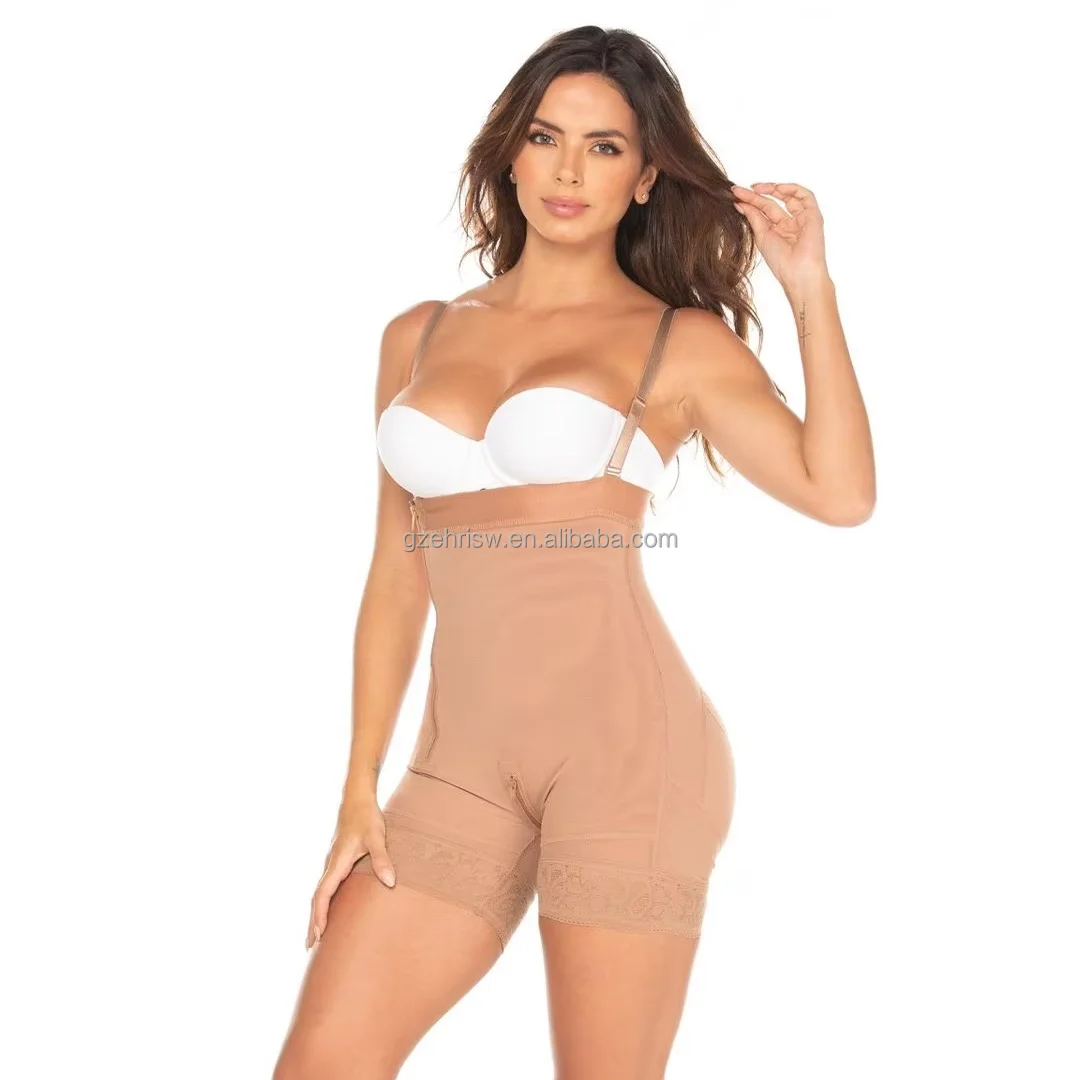 strapless open back dress Open Bottom Girdle Extra Firm Shaping main image 1
