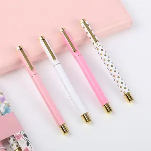 ABLE G72 Tonglu Customizable Logo High-Appearance Neutral Metal Core Black Ink Gel Pens 0.7mm for Office Meetings Exhibitions