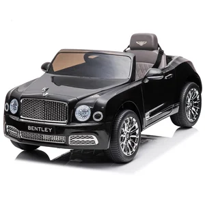 New 12V Battery Operated Motor Kids Cars Electronic Leather Seat Licensed  Remote Control Ride on Car for Baby
