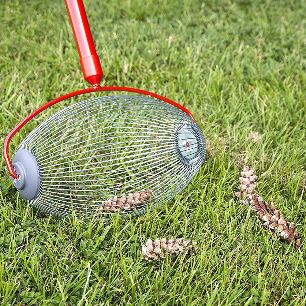 Vertak Регулируемый наружный ручной сборщик пеканов фруктов большой орехов роликовый шар для