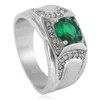 Silver (Green Stone)
