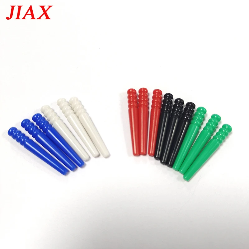 Премиум 5 видов цветов Cribbage колышки 25,4 мм стандартная пластиковая панель с Cribbage колышки для 1/8 'отверстие цвета: белый/черный/зеленый/красный/синий