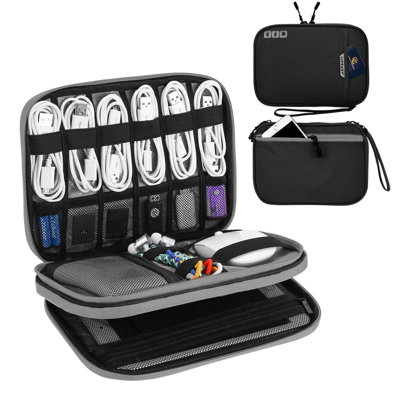 Travel Cable Organizer for Electronics Digital Accessories Storage