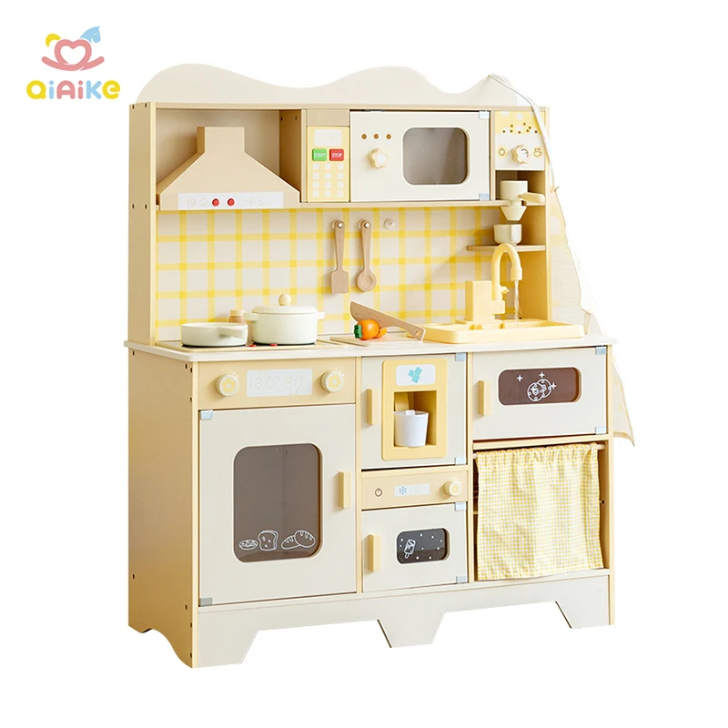 Best Chefs Other Pretend Play Preschool Kids Kitchen Play Set Permainan Interaktif untuk Balita dengan Lampu Suara Air