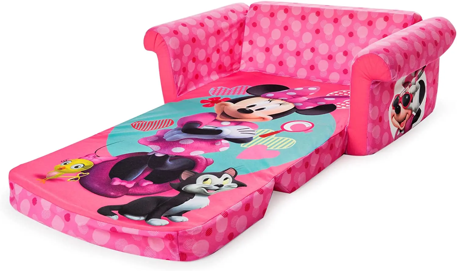 Amazon Hot Sell Cartoon Children Flip Open Foam Sofa Chair Customized