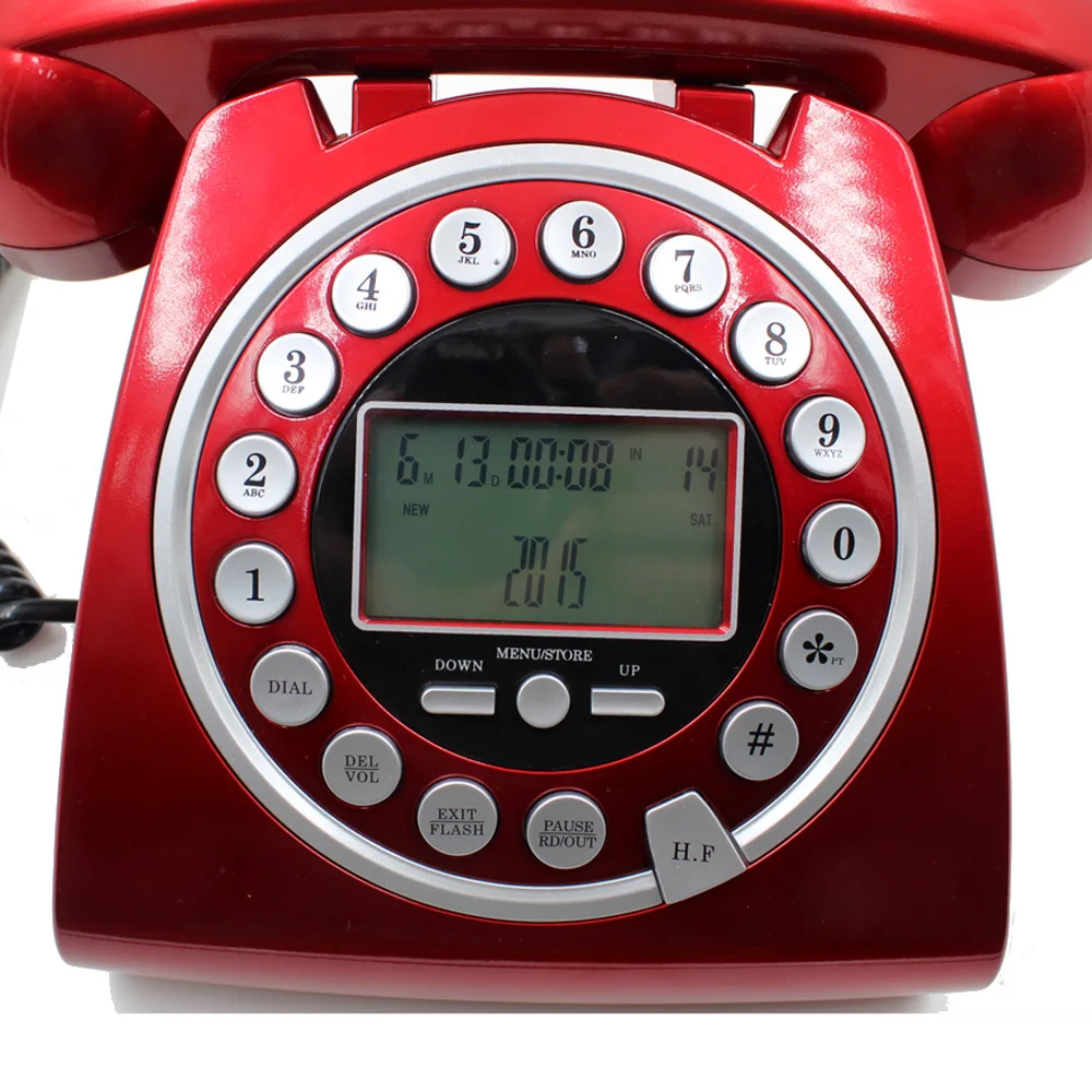 Vintage Style Antique Telephone With Caller Id Classic Phone - Buy ...