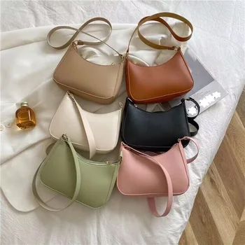 Fashion handbag new small square bag foreign texture shoulder bag fashion women underarm bag manufacturer