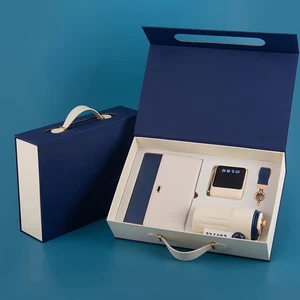 Ultimate A5 Notebook Gift Set Power Bank Keychain Sets Insulated Coffee Mug for Writers Professionals