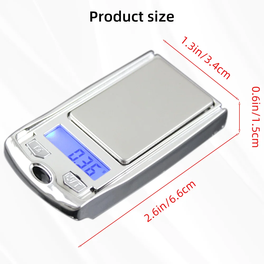 Mini Car Key Scale - Precision 200g Digital Pocket Scale