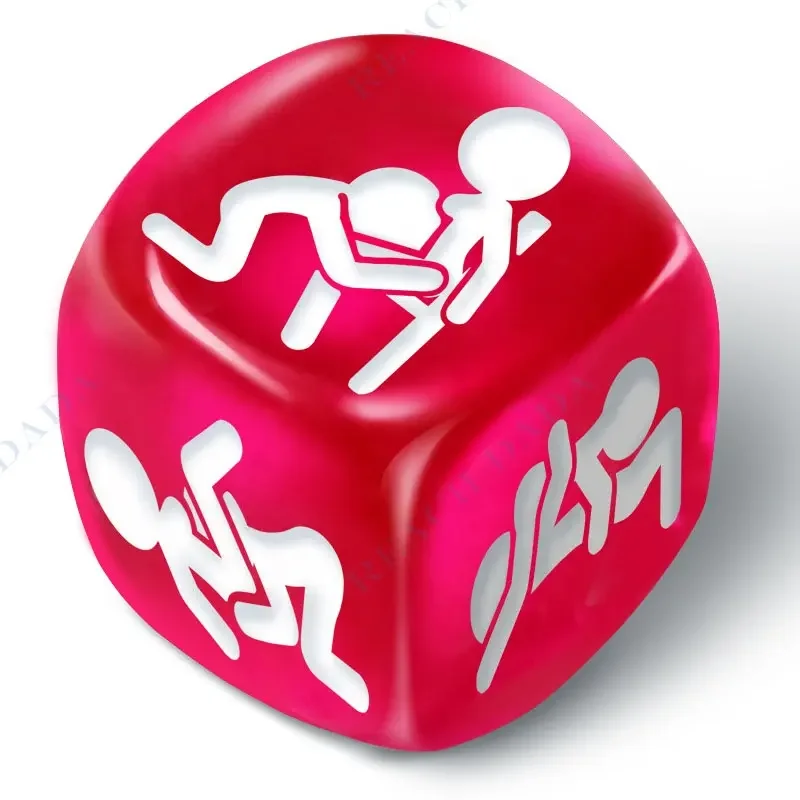 High Quality Sex Positions Dice with Sex Love-Position Oral Sex Dice 1.8cm Adult Game Erotic Dice