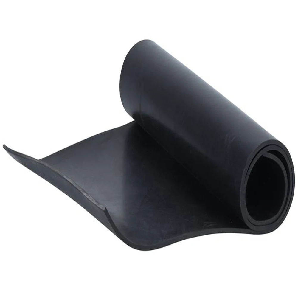Thin solid rubber sheet roll - Tianjin China Rubber