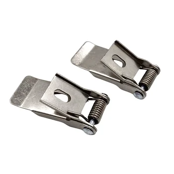 Length 50 mm Quick-release Panel Fasteners  Recessed LED Panel Spring Clips Metal Plate and Spring Clip for Lighting Fixture