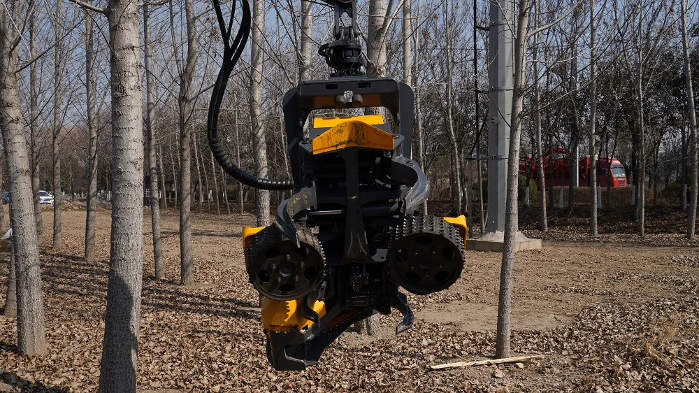 Forestry Tree Harvester Felling Cutting Machine Automatic Tree Timber Harvester Heads