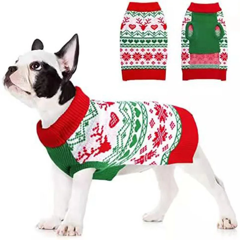 designer dog christmas sweater