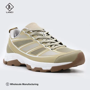 LANCI Custom Shoe China Manufacturer Luxury Men's Shoes  Breathable Mesh Shoes Trail  Mens Waterproof  Sneakers
