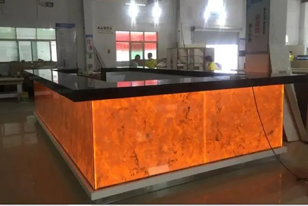 Marble Cocktail Bar Counter Whisky Beer Bar Counter Design Customized Restaurant Bar Counter