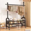 Bangbang clothes hanger-32-tube single bar-120 cm-black