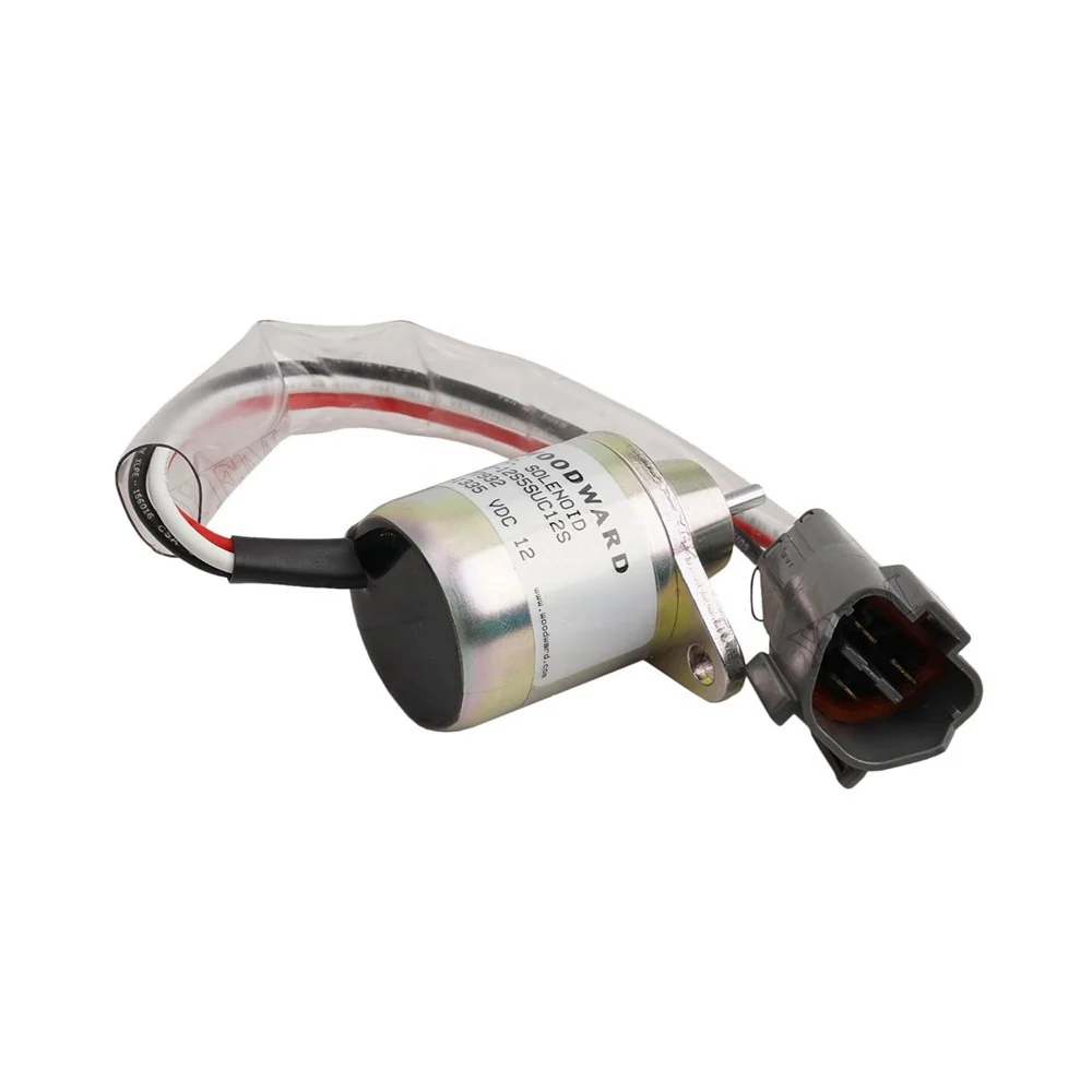 12V Stop Solenoid VV11923377932 for Yanmar Engine 4TNE84 4TNE88 3TNV82A for Kobelco for CASE Excavator