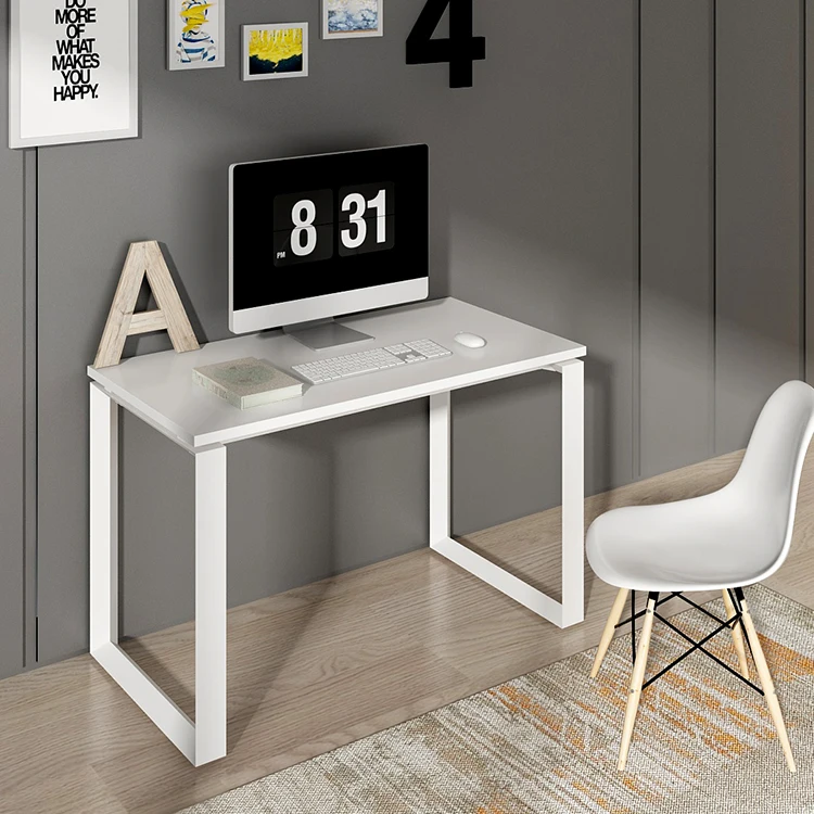 Factory Price Portable Sample Pictures of Office Tables Study Desk Computer Table Office Office Furniture Modern Wooden E1 Grade