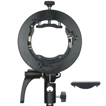 Godox S2 Bowens Mount Flash S2-type Holder Bracket for Godox V1 V860II AD200 AD400PRO Speedlite Flash Shoot Softbox detail image