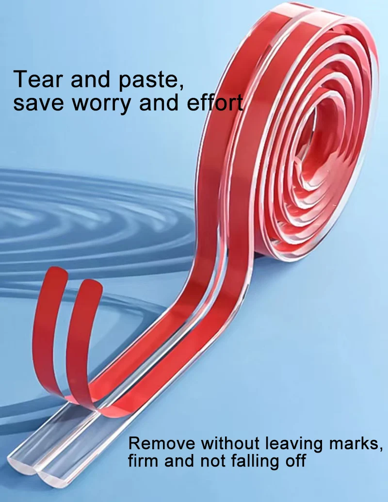 Clear Baby Proofing Corner Guards 100 Silicone Edge Protector Strip