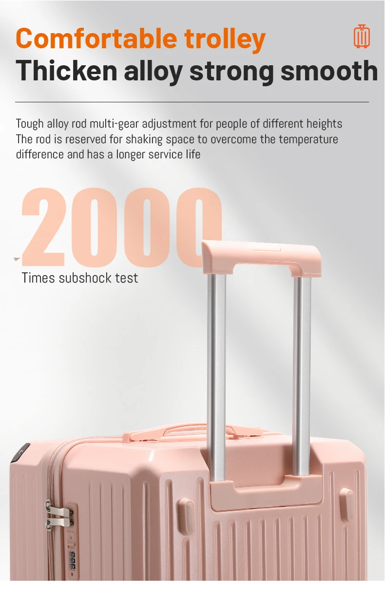 30 Inch Abs Anti Scratch Luggage Bag Travel Trunk Style Durable