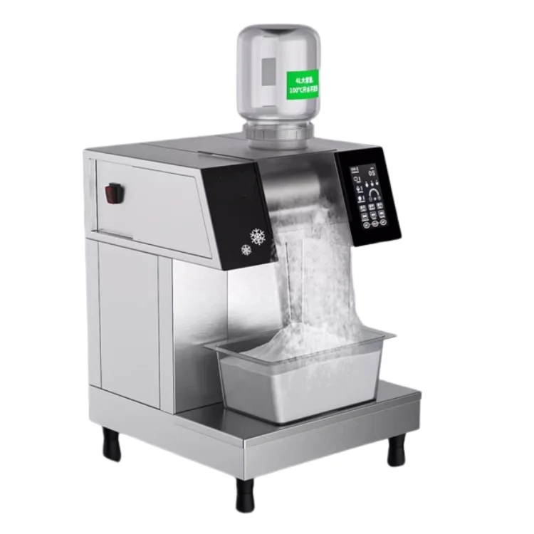Smoothie Bingsu Snowflake Ice Machine Snow Ice Maker Machine for Smoothie