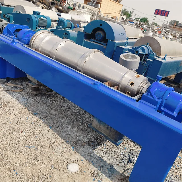 Horizontal screw centrifuge sedimentation separation equipment, automated industrial separation equipment