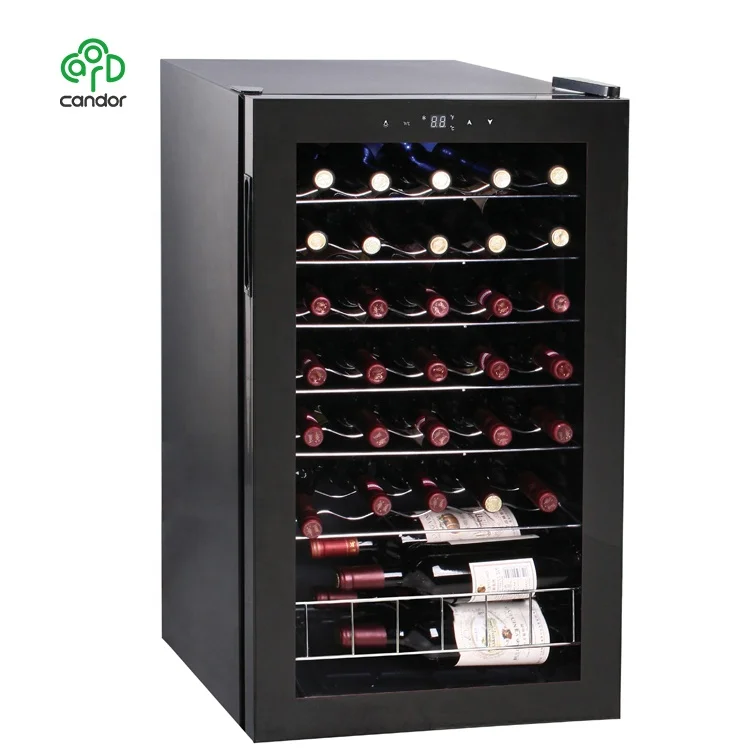 35 bottles wine refrigerator showcase/wine freezer/home wine refrigerator mini wine fridge866903