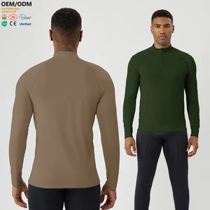 XW-AL10559 New Arrival High Quality Long Sleeve Custom Elastic Comfortable Fitness Breathable Sports Activewear Gym Top Men