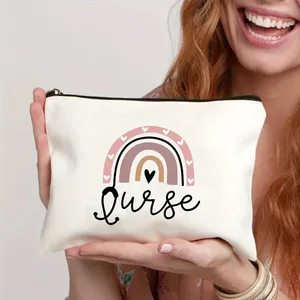 DIY Travel Makeup Pouch - Women's Custom Monogram Toiletry Bag & Cosmetic Organizer