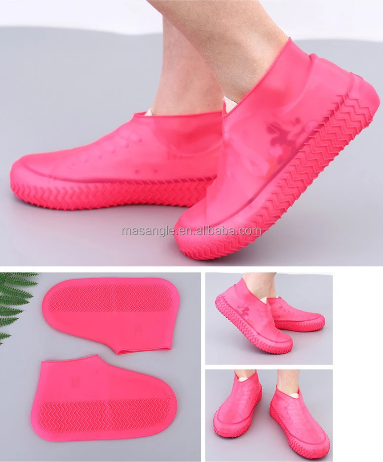 Amazon Hot Sale Biodegradable Shoes Cover Waterproof Reusable Non Slip