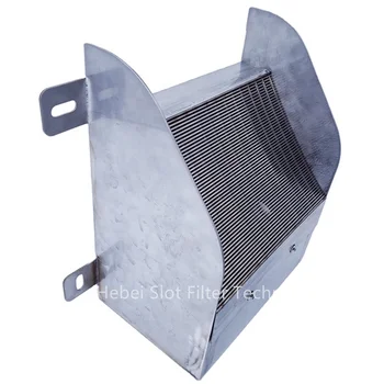 Liquid Filter Elements 316L Stainless Steel wedge wire coanda screen box Hydro Intake Screen