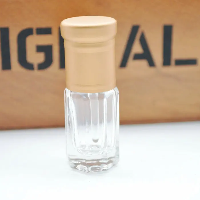 Perfume Oil Oud Glass Bottle 12 ml with Custom logo