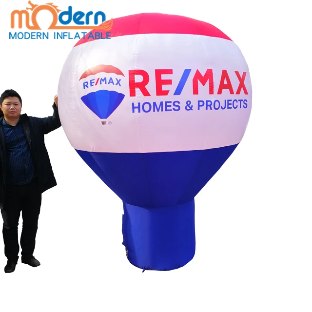 Remax Outdoor Advertising Giant Inflatable Balloon Oxford Cloth Thermal Transfer Printing Customizable Size Color Inflation