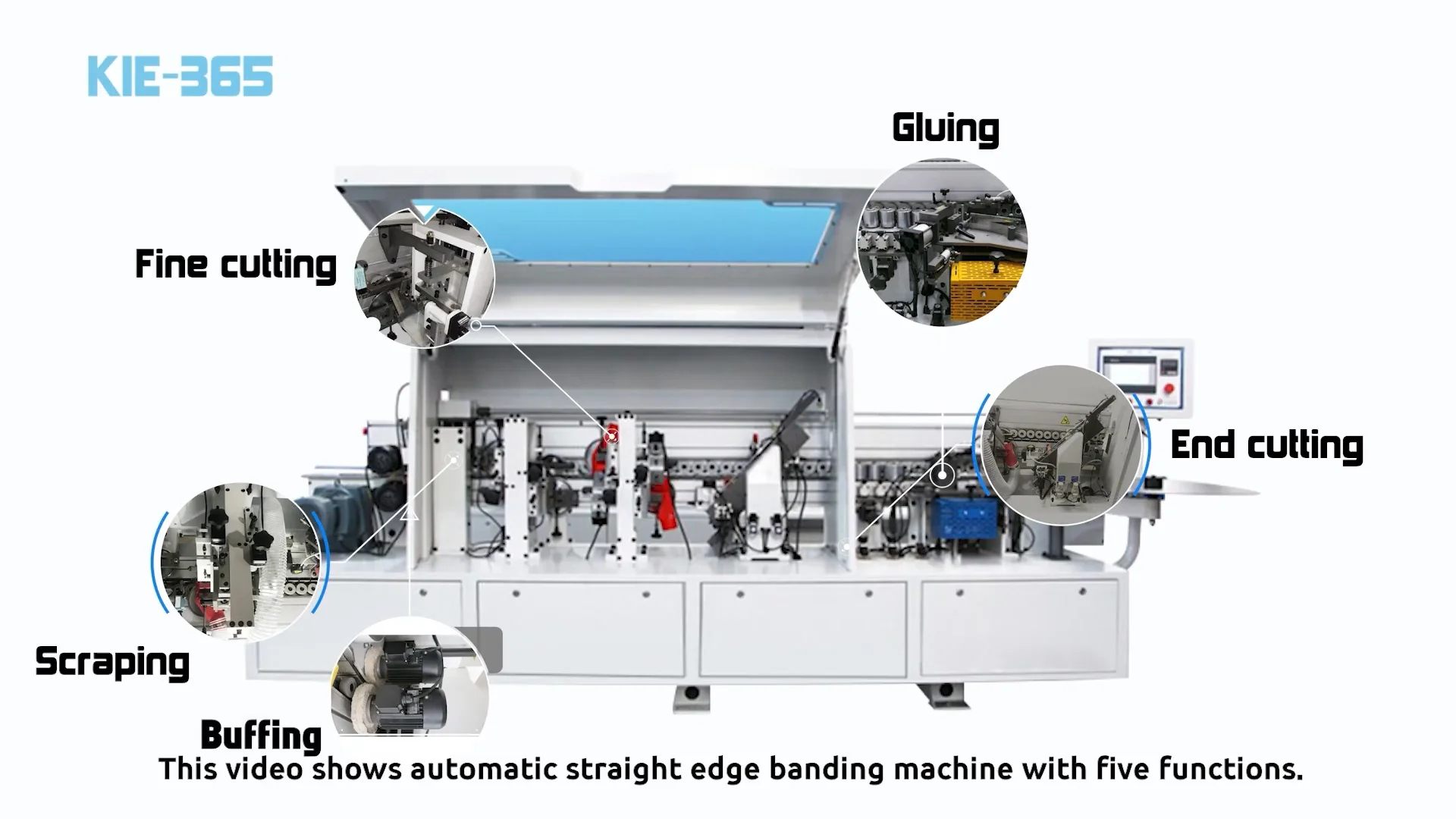 Alta Calidad Maquina De Bandas De Borde Pegadora De Cantos Edge Banding ...