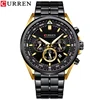 2 Gold case black dial
