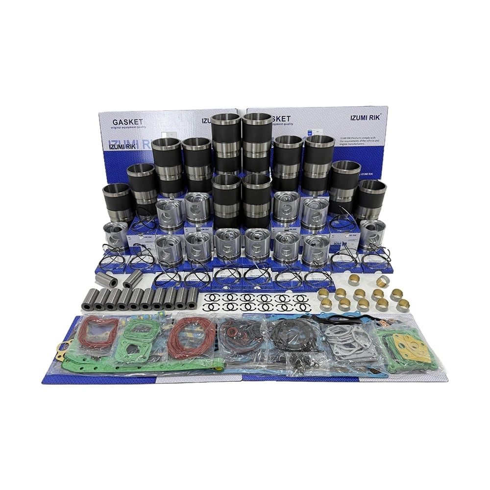 China Manufacturer Engine Parts IZUMI RIK Overhaul Rebuild Kit with Overhaul Kit for Engine Parts KTA38 KTA38-5 KTA50