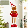 Large size-girl telescoping gingerbread doll