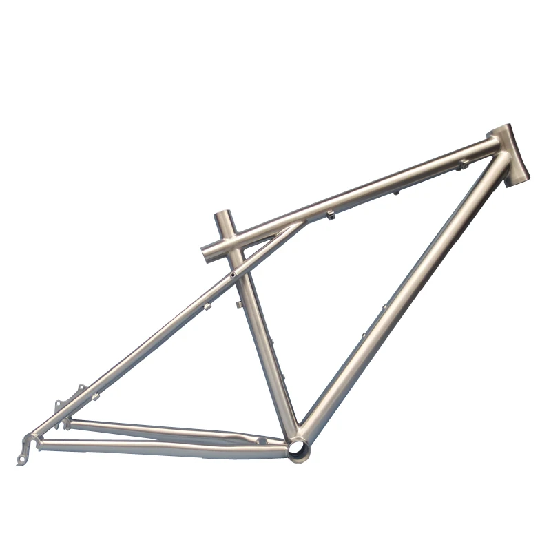 Classic Retro Titanium Mountain Bike Frame - Budget-friendly