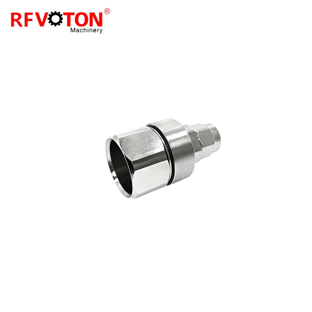 Factory direct sell N male clamp straight rf connector for 7/8 Feeder cable factory
