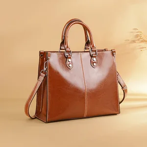 Bag Women's Spring 2026 New Women's Bag Single Shoulder Cowhide Crossbody Bag Casual Bag Genuine Leather Handbag Women's Bag